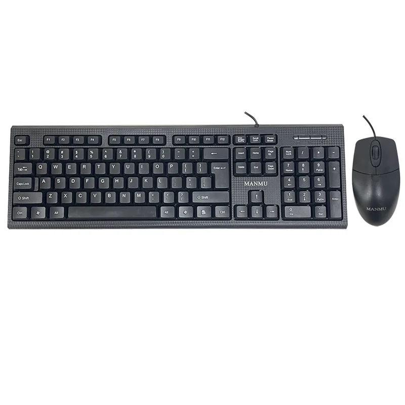MANMU Office Wired Keyboard Gaming High Quality Keyboard And Mouse Set Keyboard Gaming Setup photo 1