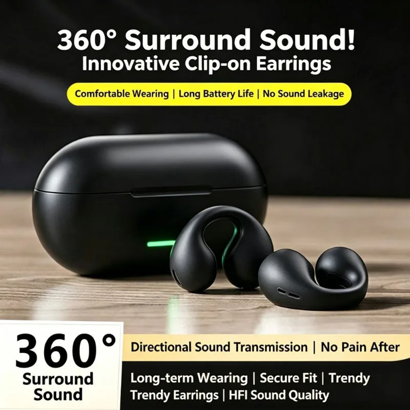 Original T75 TWS Bluetooth Earbuds Touch Control Wireless Headphones Sport Stereo Music Headset For All Smartphones photo 1