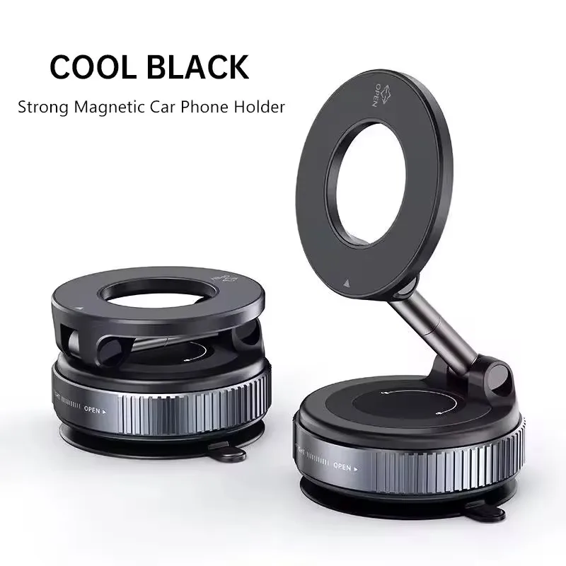 Magnetic Car Phone Holder 360 Degree Rotation Vacuum Adsorption Strong Suction Holder for Mobile PhoneCar Bracket Universal 2026 photo 7