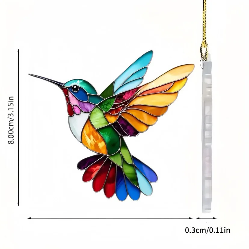 Ornament Acrylic Pendant Decor 2d Suncatcher For Home Decoration Outdoor photo 8
