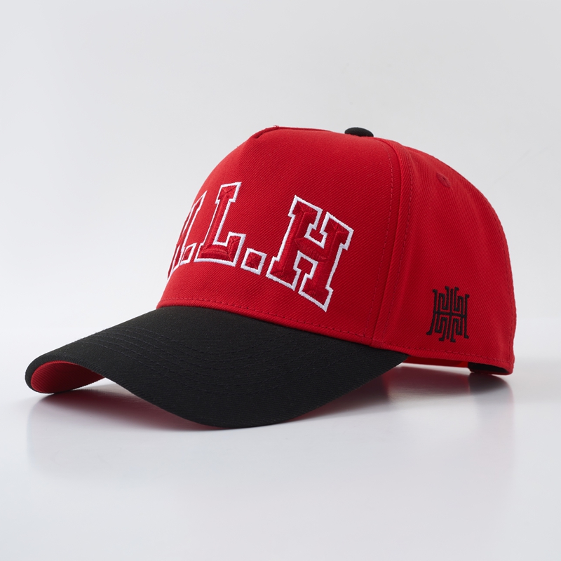 Color Block Heavy-Duty 3D Embroidery Baseball Cap photo 3