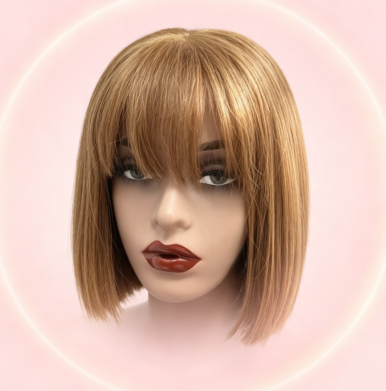 Real Hair Wig Full Head Set BOB Short Hair Long Straight Hair Wavy Curly Hair Factory Wholesale Can Customize Any Color Of Women's Wig photo 4