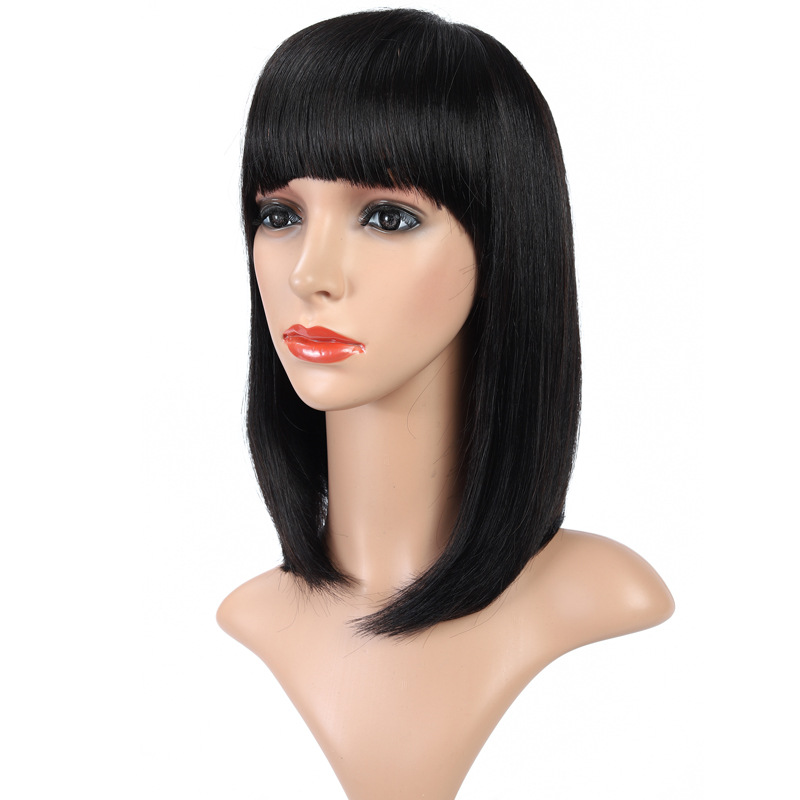 European And American Wigs With Bangs And Bob photo 2
