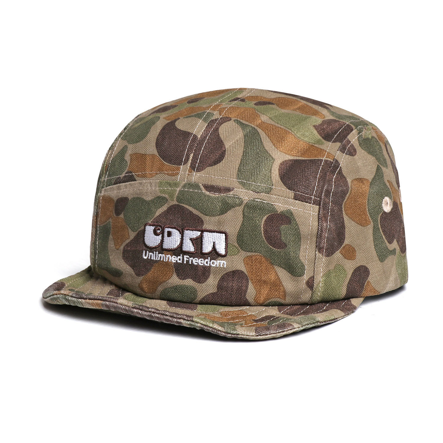 This Is A Multi-color Outdoor Casual Five-panel Baseball Cap With A Retro American Style, Suitable For Both Spring And Autumn photo 2