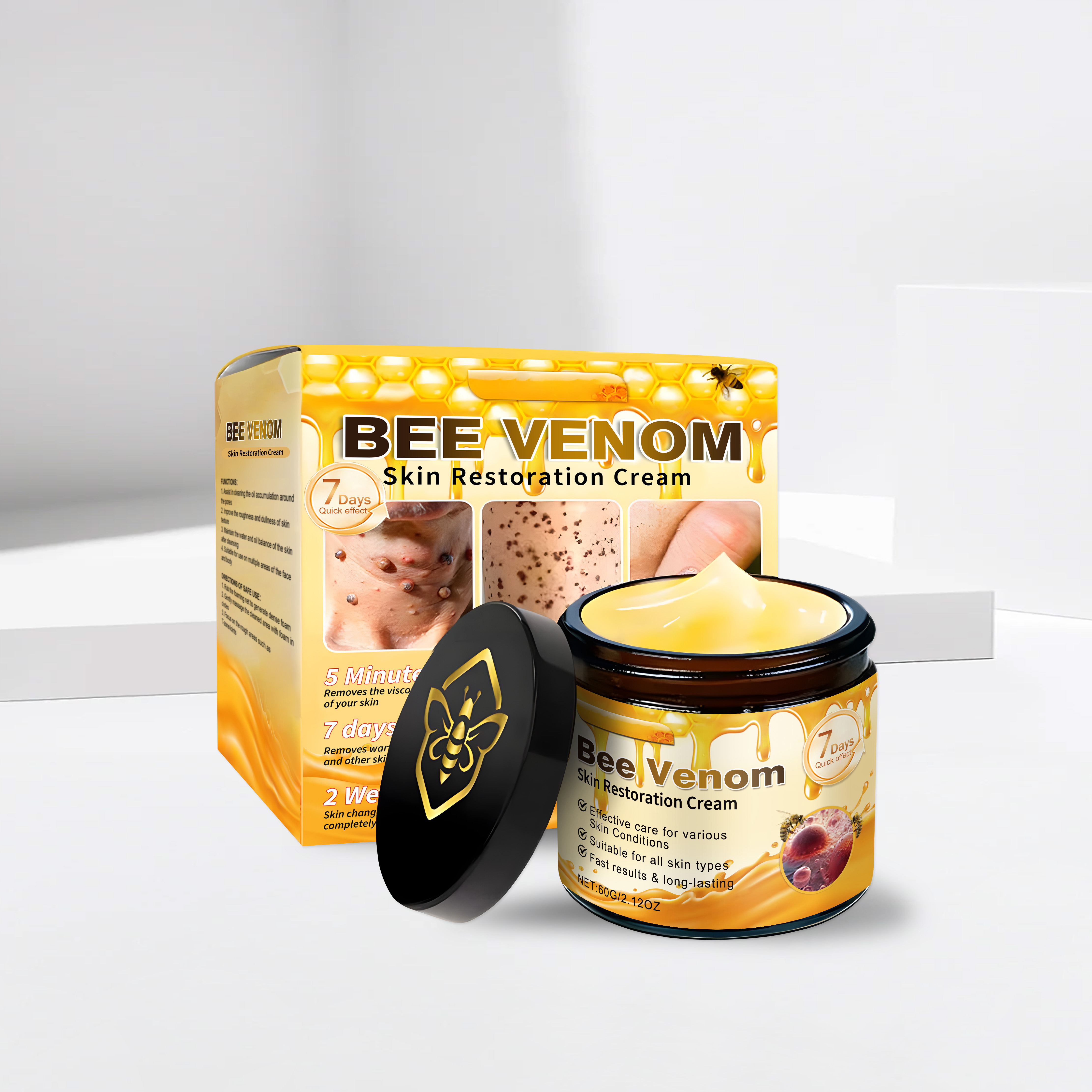 Skin Soothing Cream 60g 1box photo 6