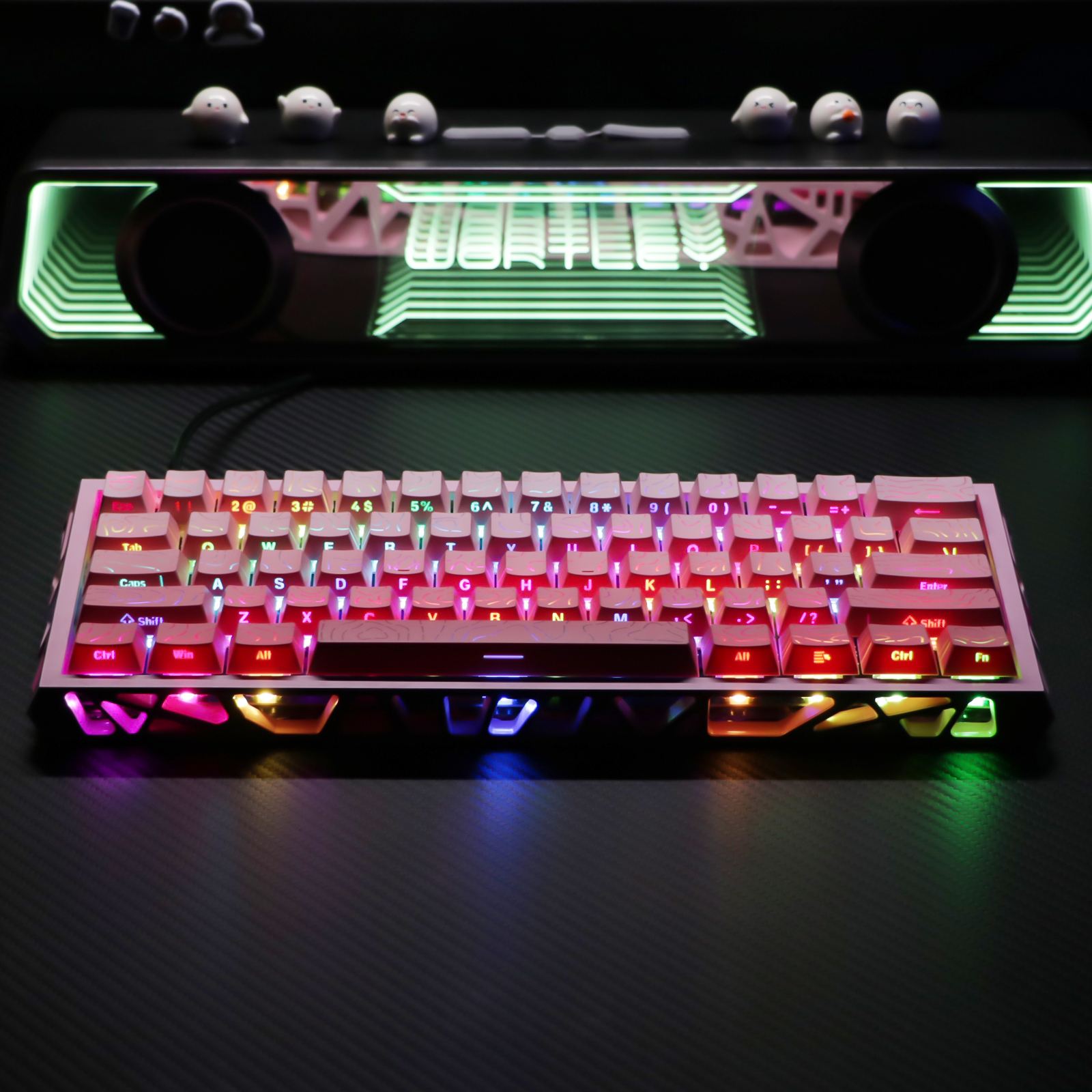 NJ61 Hollow Single-Mode Mechanical Keyboard photo 1