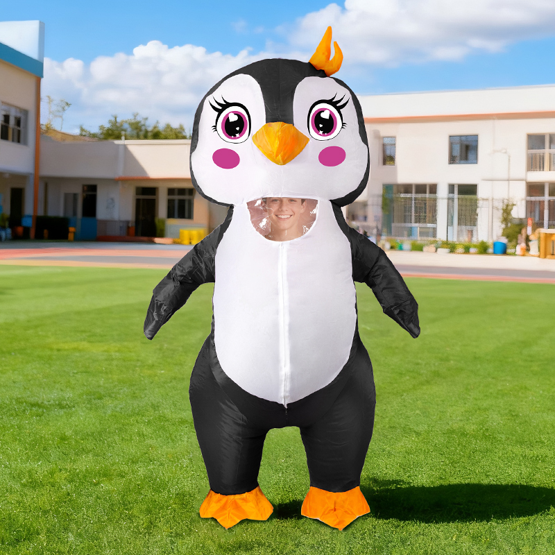 Cross Border Halloween Penguin Inflatable Costumes, Cosplay Outfits, Party Attire, Carnival Dolls, Inflatable Costumes photo 3