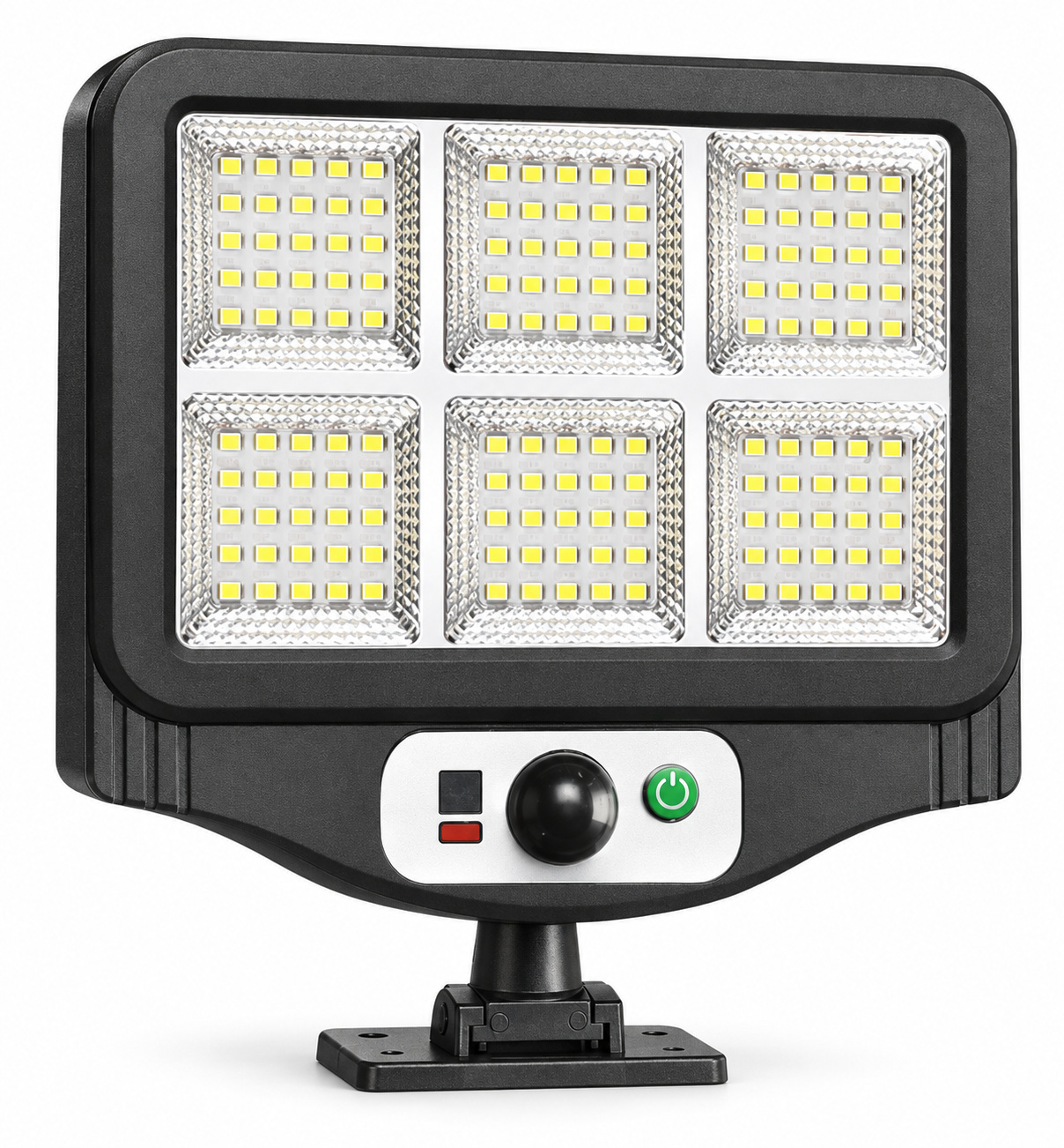 Solar Powered Rechargeable Motion Sensor LED Work Light 1500mAh For Auto W780 6 SMD 2835 photo 1