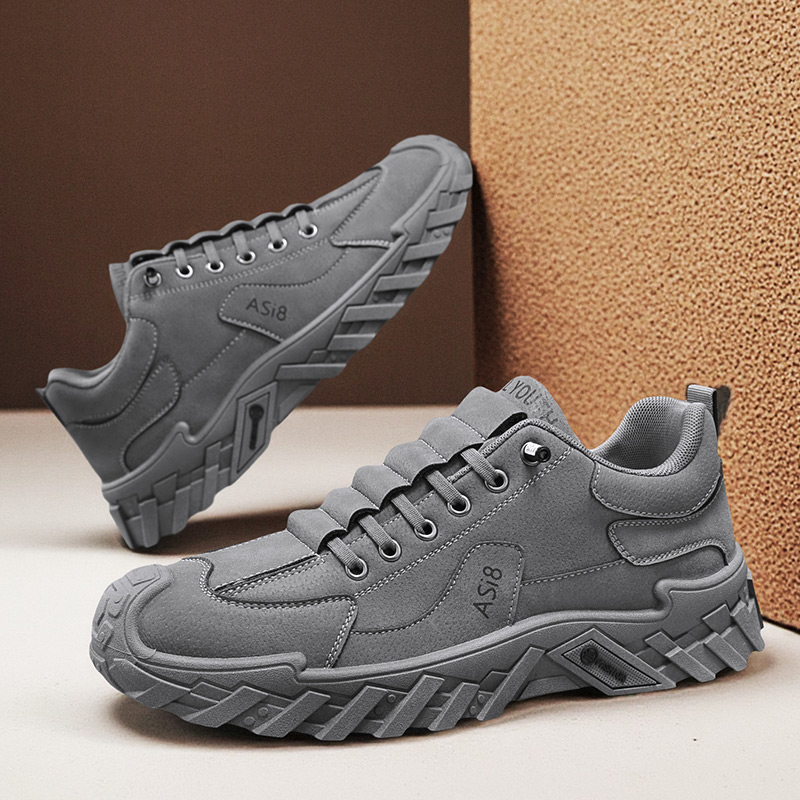 2026 New Arrival Premium Men's Platform Skate Shoes, Non-Slip Wear-Resistant Versatile Casual Athletic Work Shoes photo 6