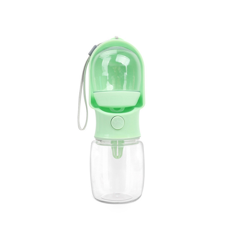 Leak Proof Portable Dog Water Bottle With Bowl  Travel Pet Water Dispenser For Walking & Hiking  Food Grade Plastic  Choose From 3 Colors photo 4