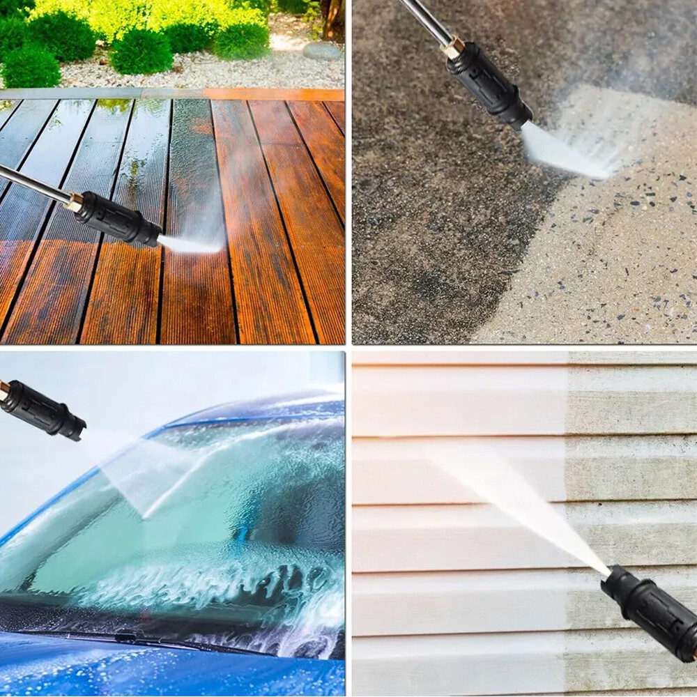 Electric High Power Pressure Washer Adjustment Patio RV Versatile Jet Cleaner photo 3