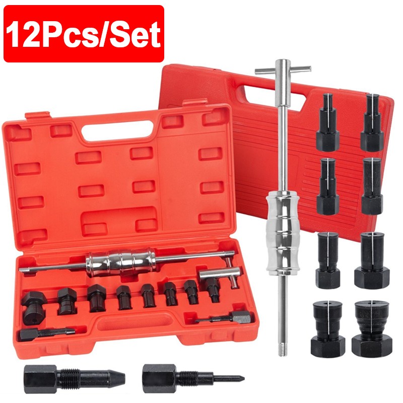 8-32mm Inner Bearing Puller Kit Set Remover Slide Hammer Blind Hole W Red Case photo 1