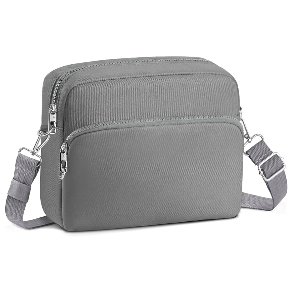 Anti-Theft Crossbody Travel Bag For Women Men, Lightweight Shoulder Bag Classic Design For Trip, Daily Use, Sport photo 7