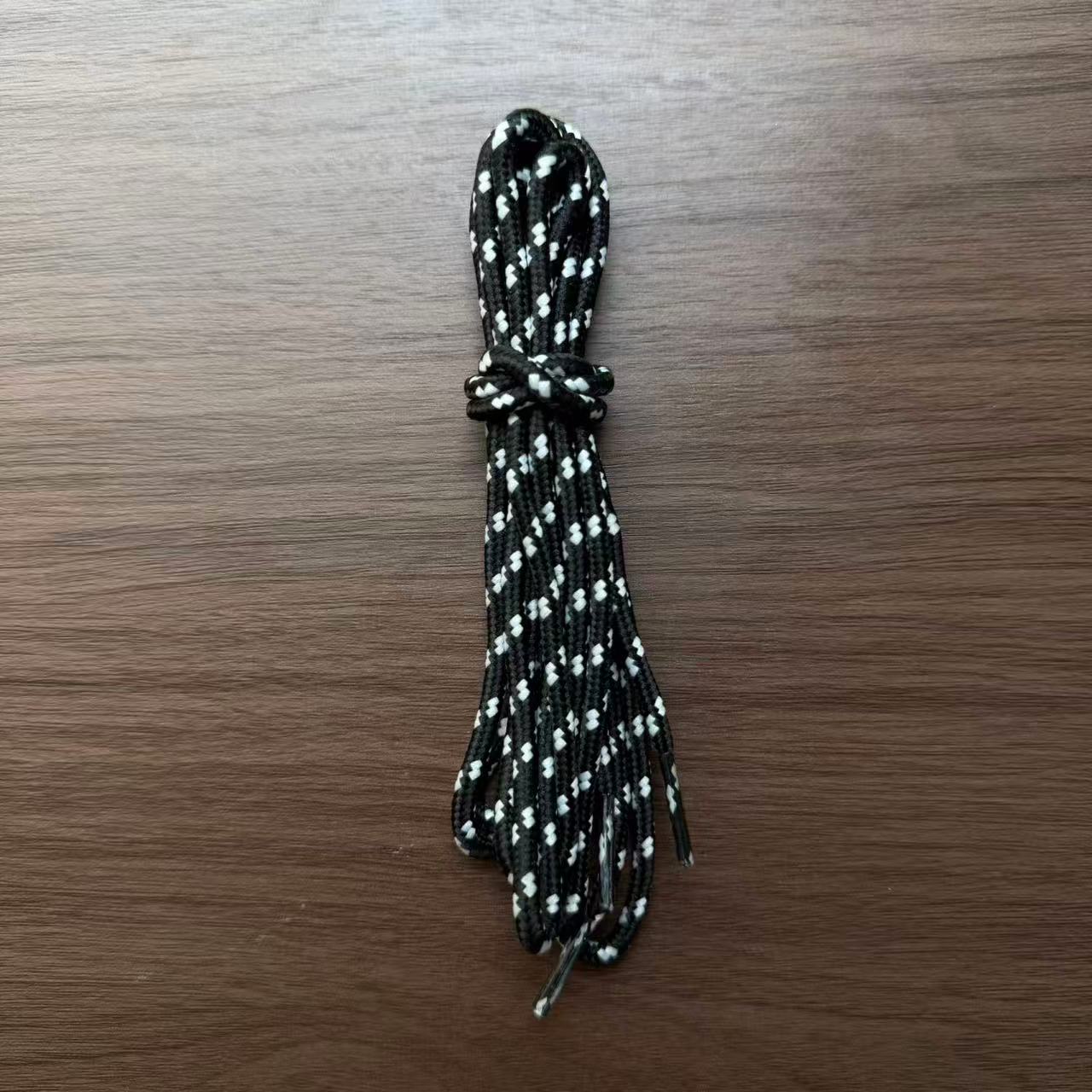 16-Spindle Round Dot-Pattern Braided Shoelaces photo 2