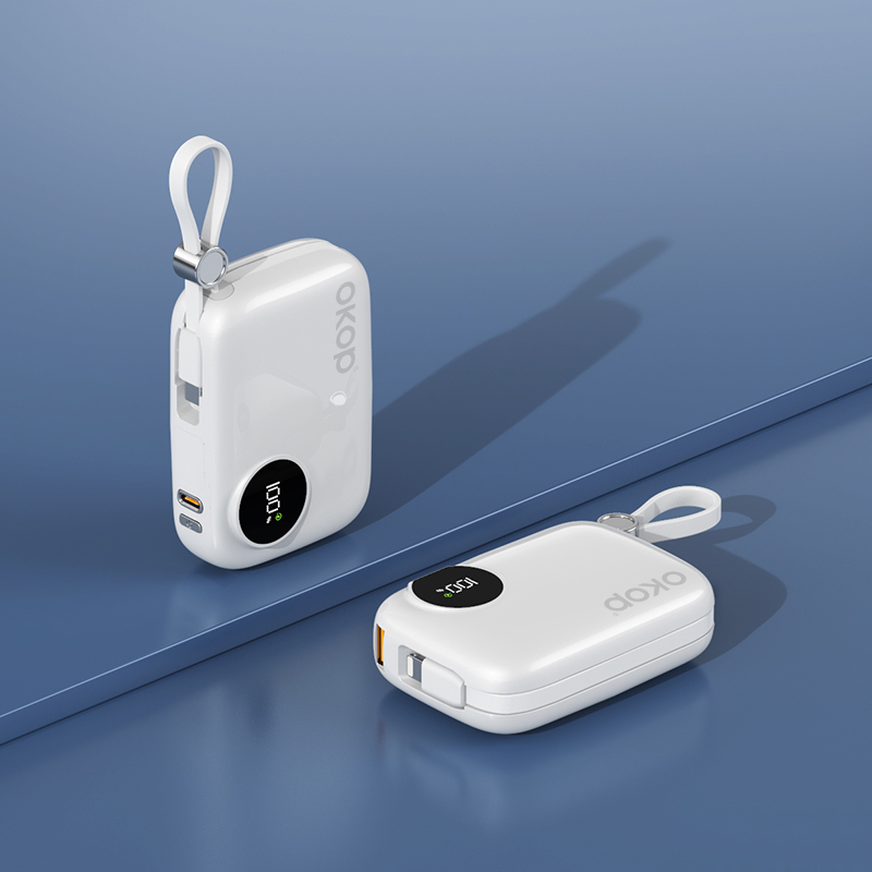 KP-718 Best-selling 10,000mAh Power Bank With Digital Display And Fast Charging High Capacity Portable Design In Stock photo 3