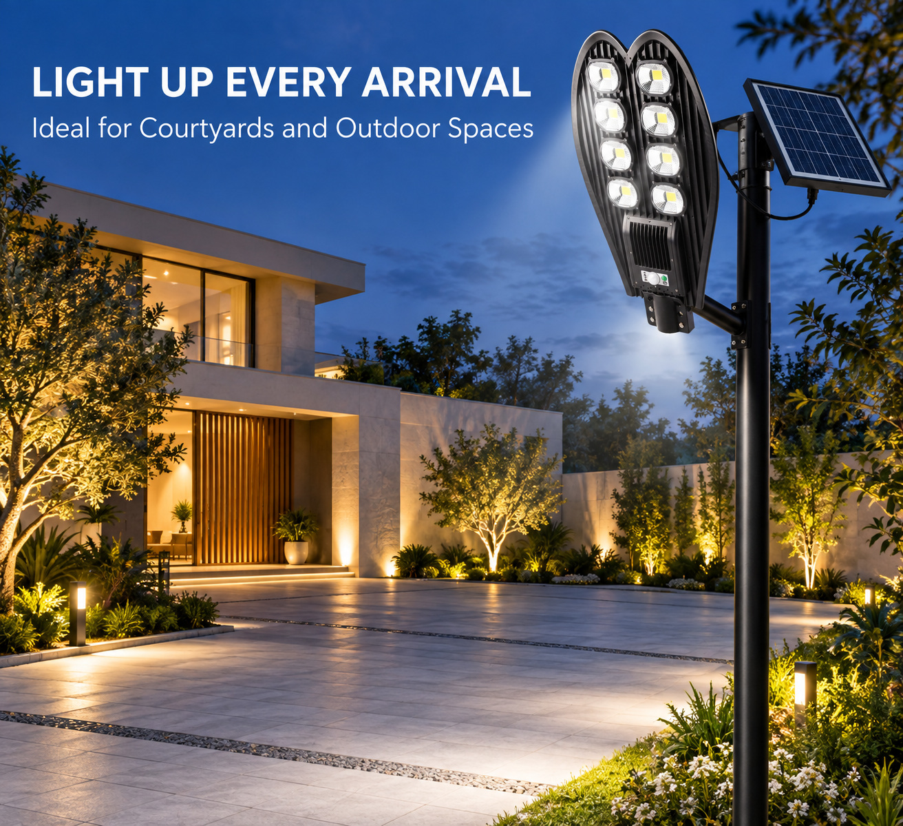 Solar Powered Motion Sensor Waterproof COB LED Work Light For Auto Repair W764B IP65 Street photo 8