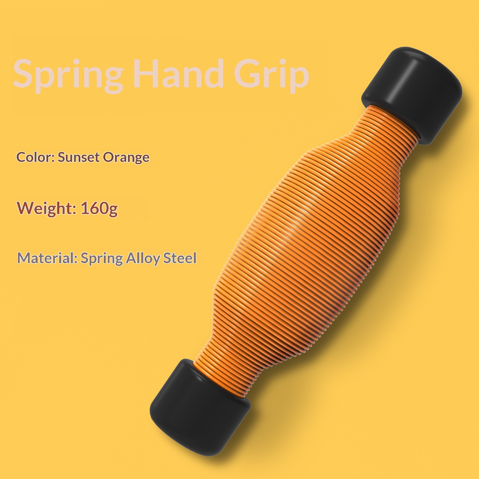 Portable Spring Grip Strengthener, Home Office Hand Exerciser, Cross-Border Dropshipping Of Multi-Color Fitness Equipment Wholesale photo 4