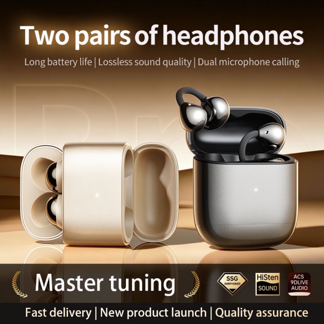 2026 New M176 4-in-1 Earphone Ecommerce Explosive High-Quality Low-Latency Wireless Bluetooth Headphones photo 1