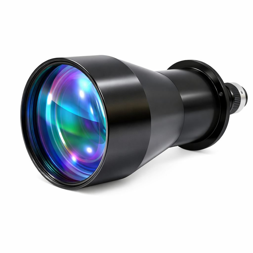 0.088X Telecentric Lens 120mm Distance C-Mount 1.1inch Inch Machine Vision Lens 240mm Length 116mm Diameter photo 3