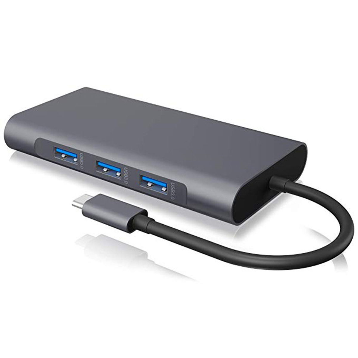 Ethernet port HDMI VGA PD TF Computer Expansion Hub HUB photo 1