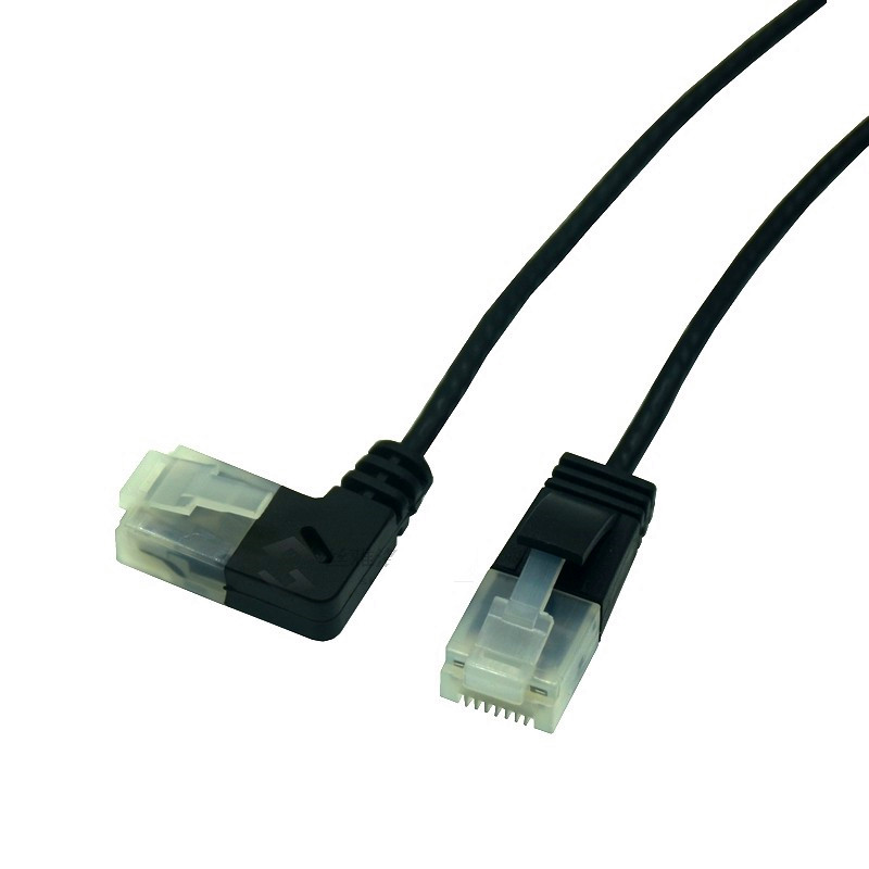 Superfine ltra Slim Cat6 Ethernet Cable RJ45 Right Angle TP photo 3