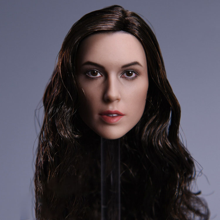 European And American Beauty Hair Transplant Head Sculpt Jx-09 photo 3