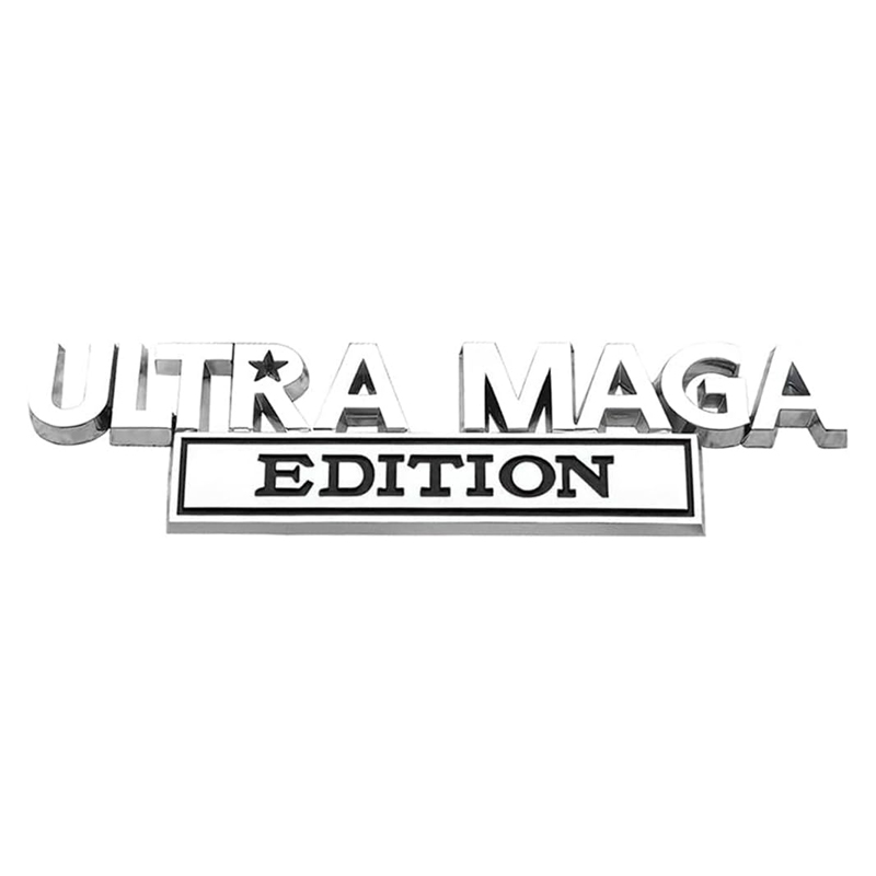 2pcs Ultra MAGA Edition Emblems, Emblem 3D Badge Decal Car Truck SUV,Refrigerator Sticker,Window Display Stickers,Bicycles, Laptops, Fridges photo 2