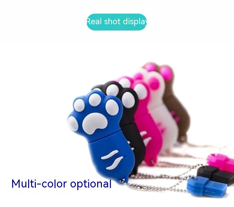 Cute Cat Claw Pvc Cartoon Plate photo 2