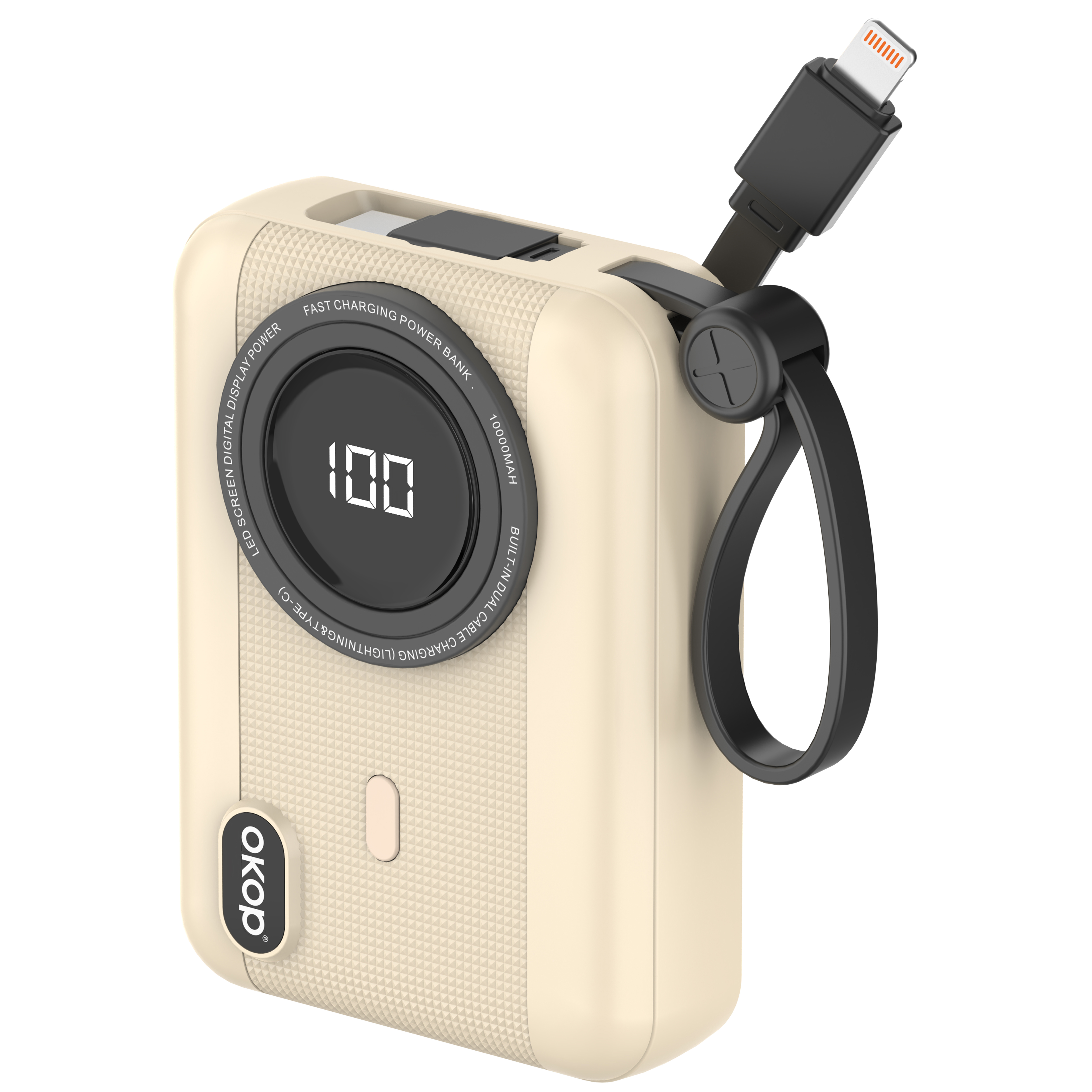 KP-719 Hot-selling 10,000mAh Power Bank 3C Certified Display Fast Charging Long Battery Life In Stock photo 3
