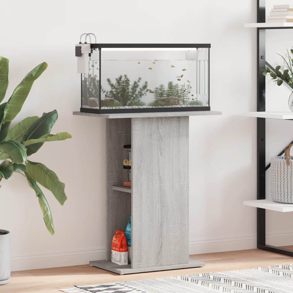   Aquarium Stand 60.5x36x72.5 cm, Wood-based material photo 6