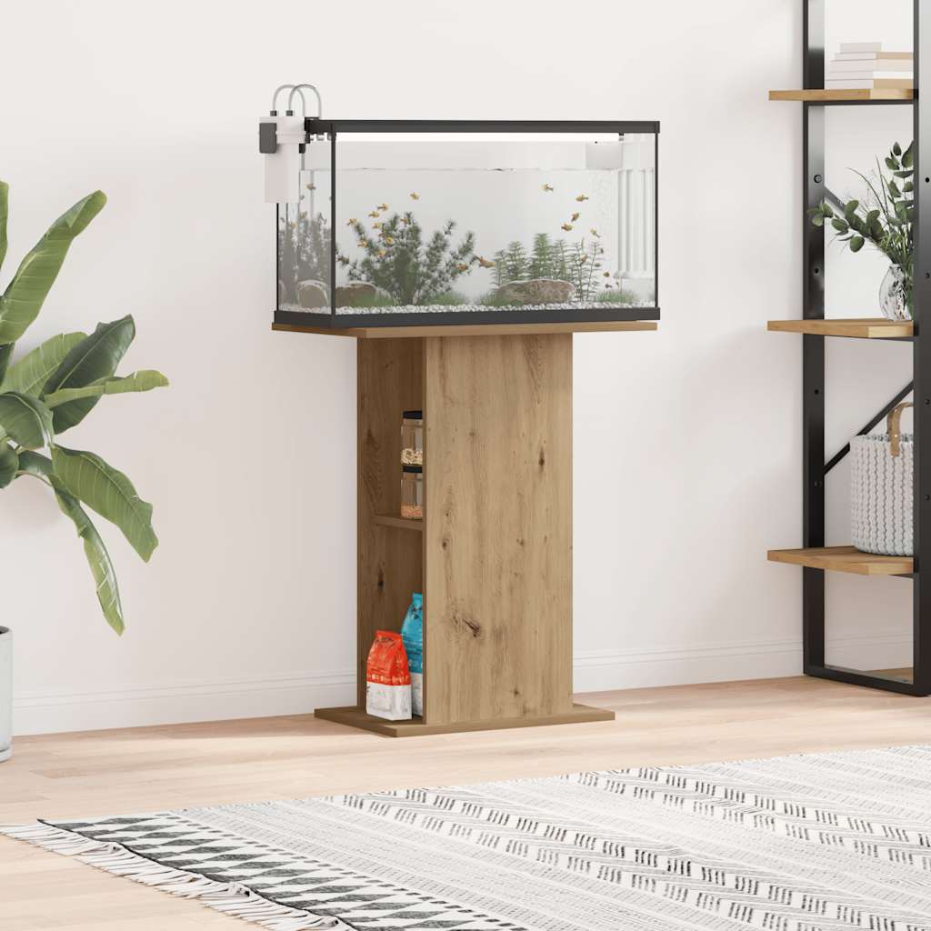   Aquarium Stand 60.5x36x72.5 cm, Wood-based material photo 8
