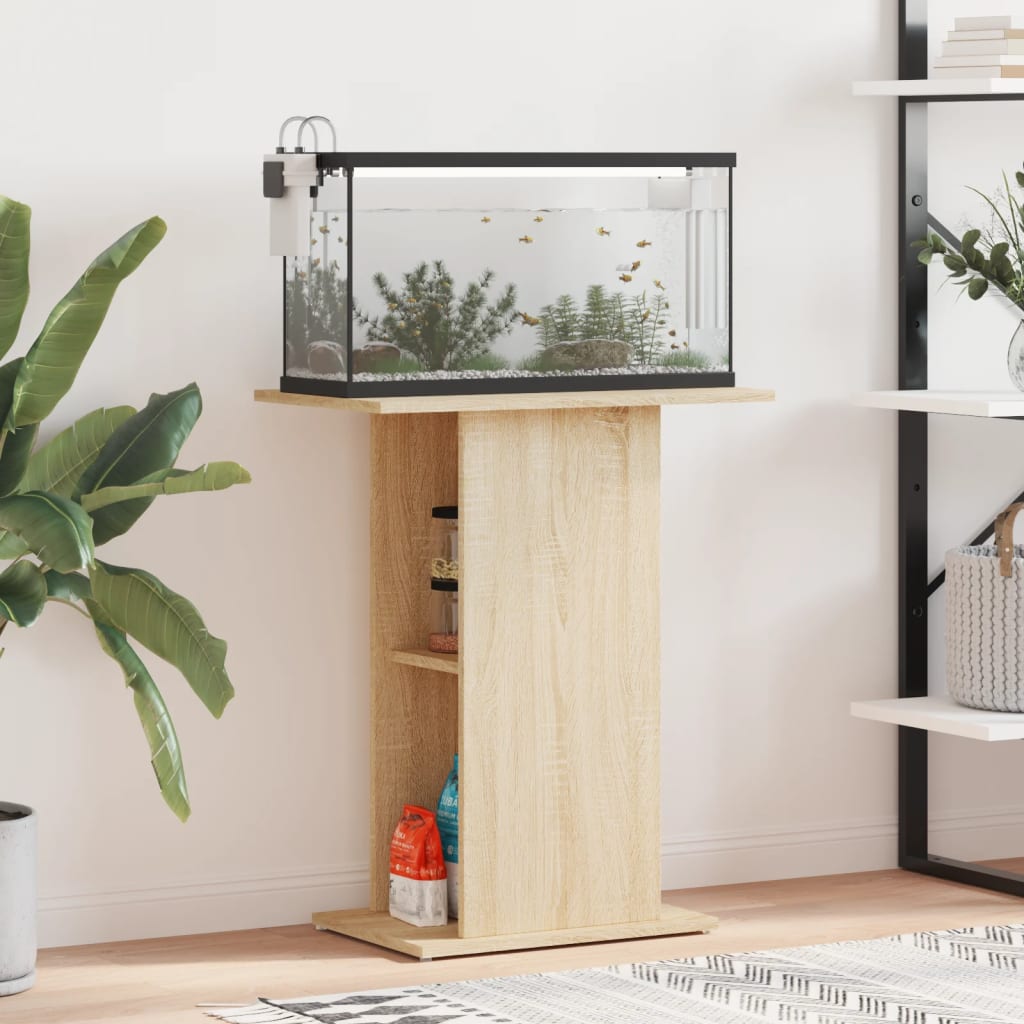  Aquarium Stand 60.5x36x72.5 cm, Wood-based material photo 3
