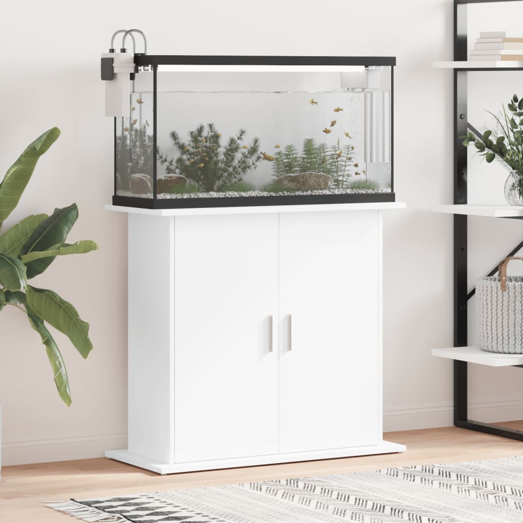   Aquarium Stand 81x Wood Material   Aquarium Stand Sonoma Oak 81 photo 2