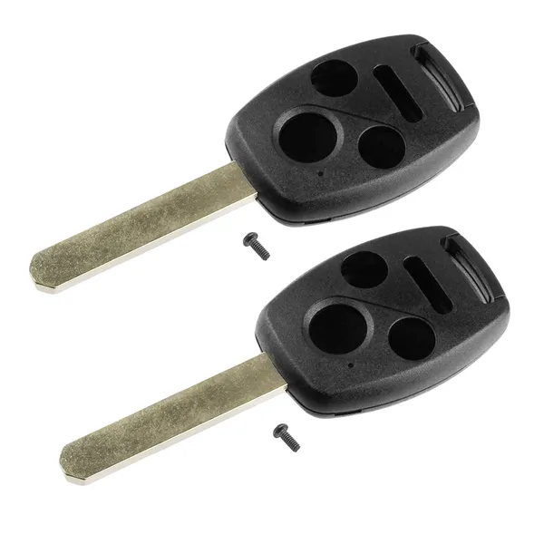 2Pcs Keyless Entry Remote Shell Case Fit For Honda Accord 2008-2012 Car Key Fob Pad Replacement photo 2