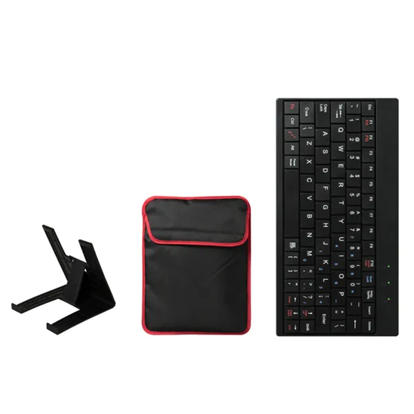 Tablet PC Sleeve Bag Case Stand For Tablet Under 10in With USB Mini Keyboard Two Layer Pockets photo 1