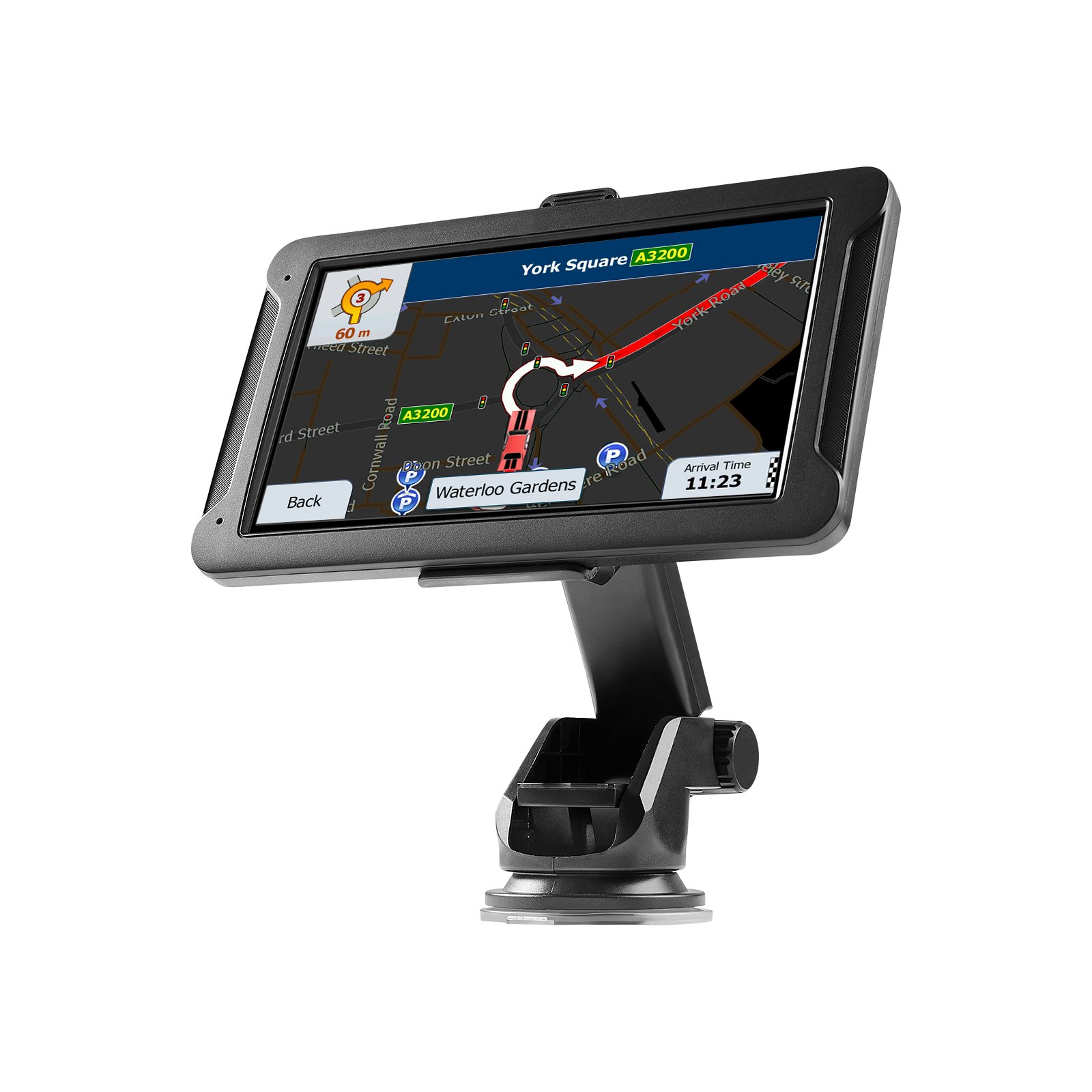 GPS Navigator For Car 7 Inch Touch Screen 16GB GPS Navigation System Dash Cam photo 1