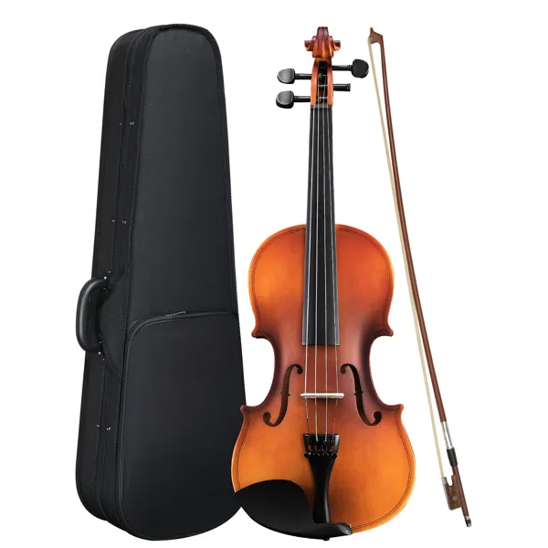 Brand New 3/4 Acoustic Violin Set (includes Case, Bow, Rosin, Tuner, Shoulder Rest, Strings, And Tone Marks) photo 6