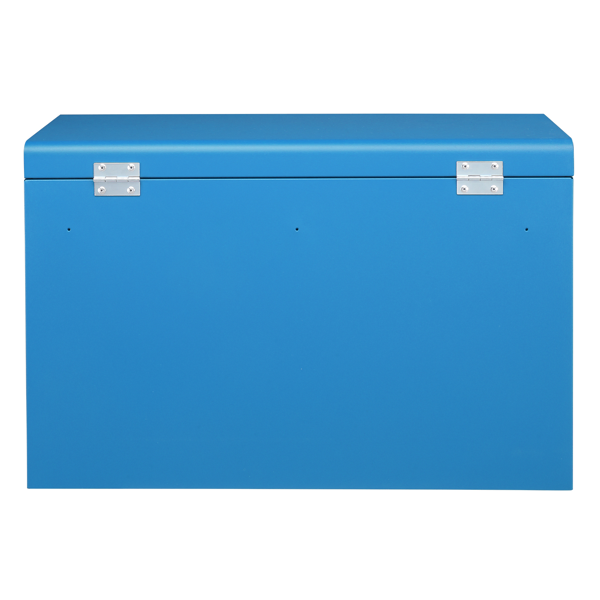 5 Drawer Lockable Steel Tool Chest, 330 Lbs Capacity, Blue Heavy-Duty Tool Storage Cabinet With Drawer Liners & Lid Support For Workshop Garage Maintenance photo 6
