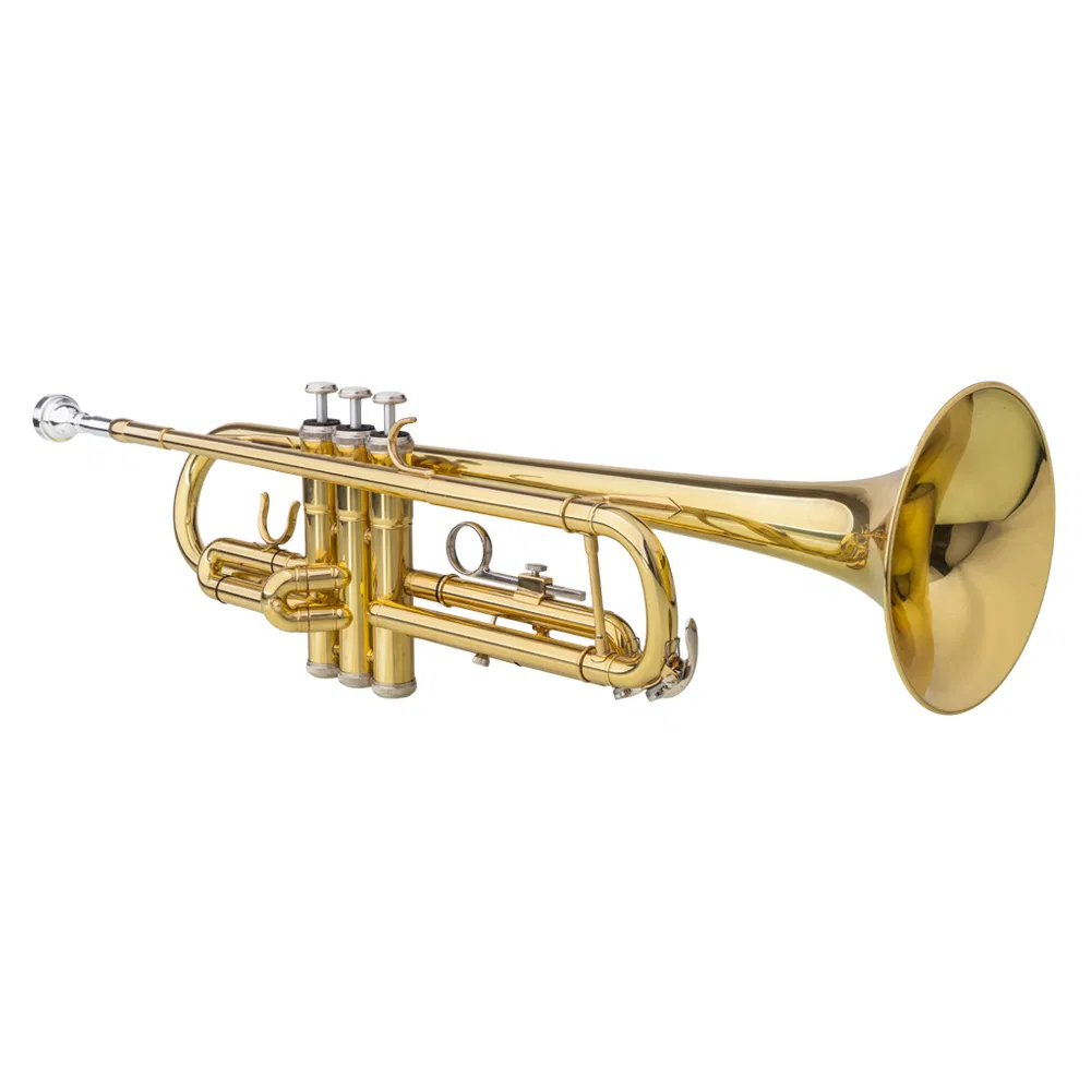 Drop B Tone Adjustable Trumpet Gloves Set Plaint Golden photo 2