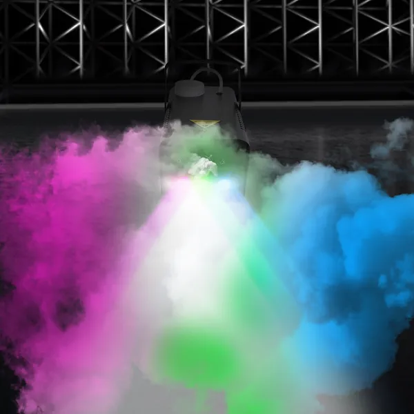 400W Fog Machine RGB LED Party Club DJ Fogger Rapid Heating Remote Control Wedding Stage Smoke Machine photo 3