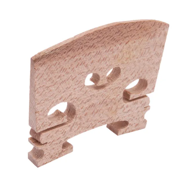 4-4 High Quality Maple Violin Bridge Wood-colored photo 1