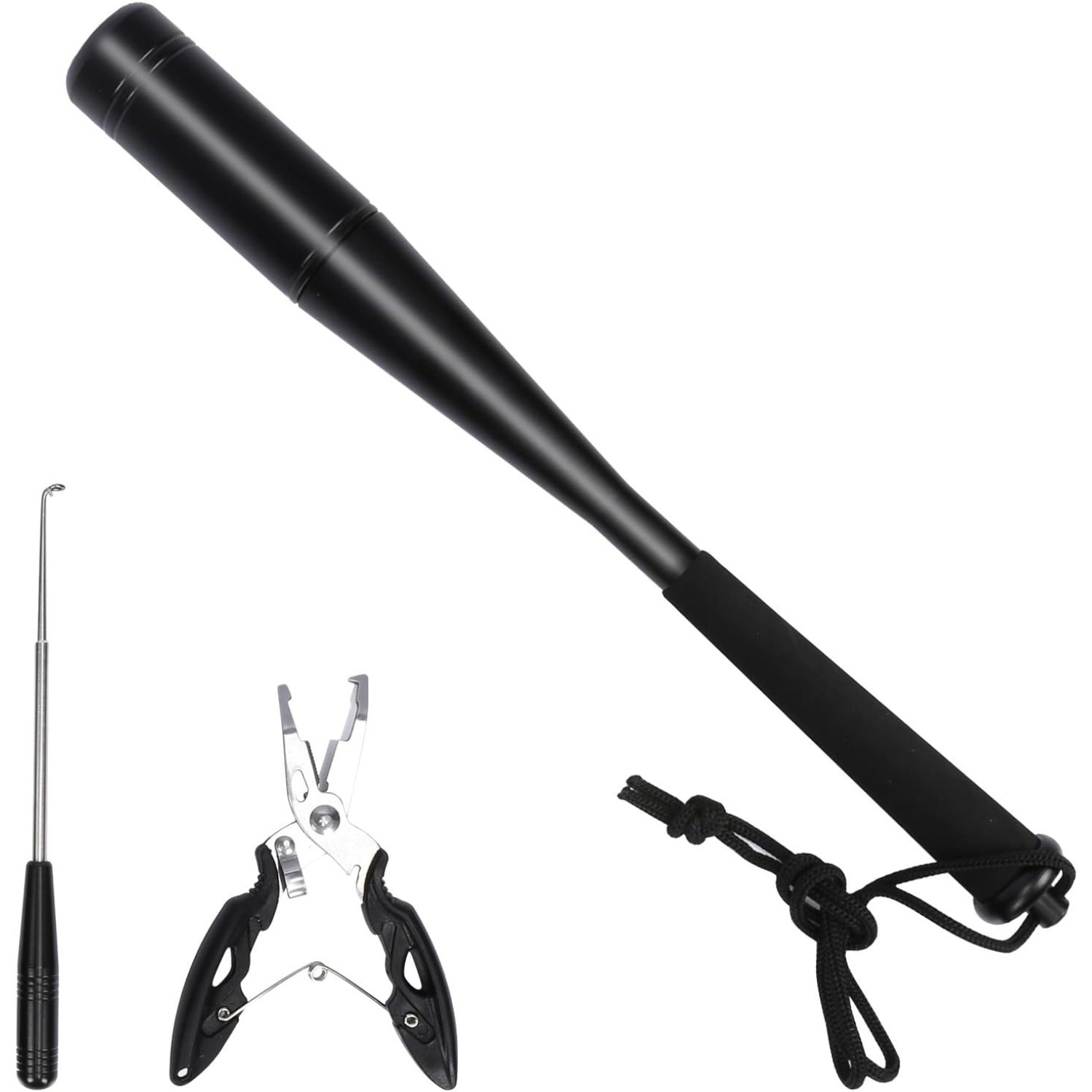 3TLG Fishing Fish Killer Set, 24.5 Cm, Aluminum Fish Stunner, Carp Fishing Accessory With Fishing Pliers And Hook Remover, Fishing For Beginners, Anglers, Predatory Fish For Spin Fishing photo 1