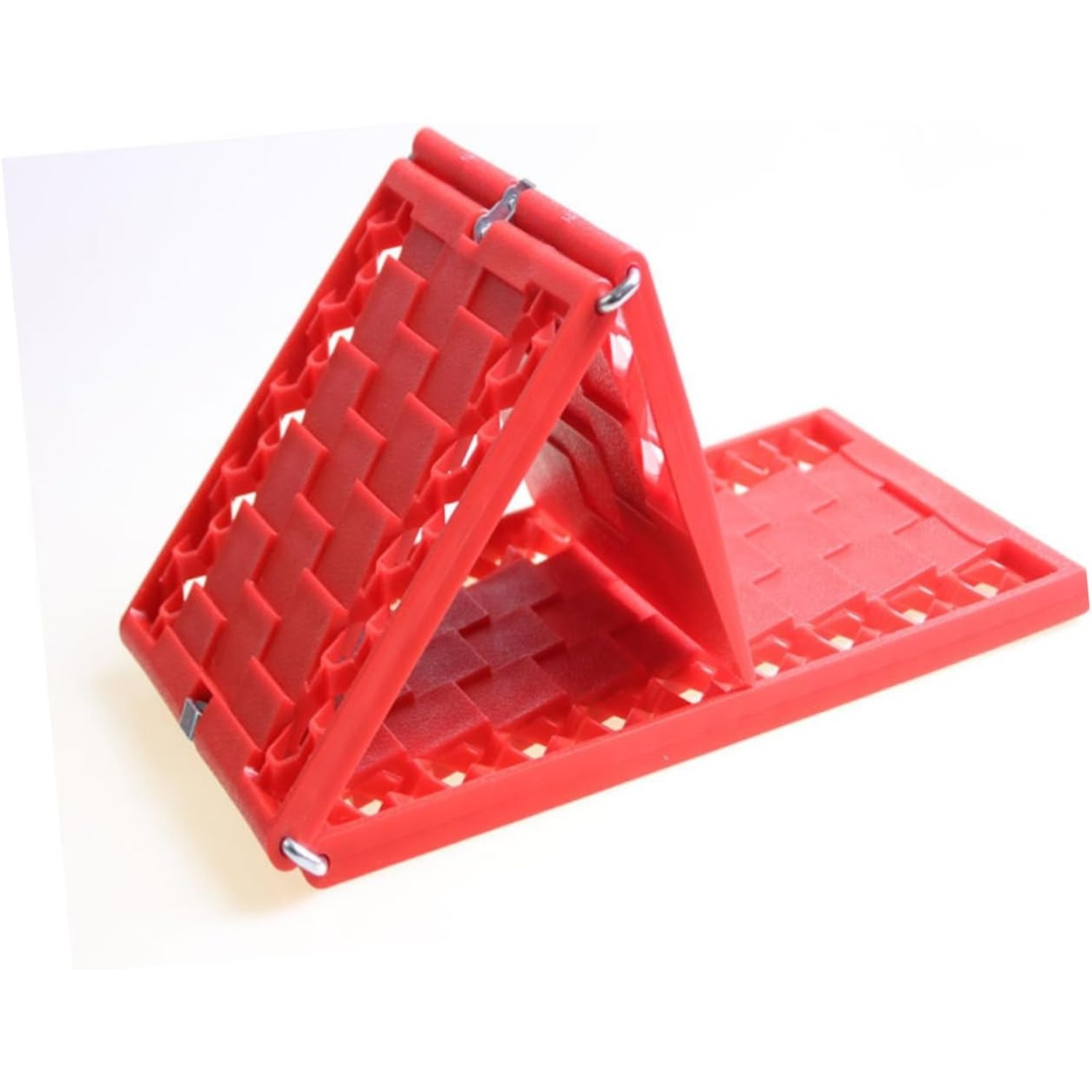 Red Snow Vehicle Folding Board, Red Foldable Recovery Mat For Snowmobiles, Sturdy Traction Aid For Stuck Vehicles,Emergency Board For Deep-Snow Rescue,Practical Recovery Board For Winter Adventure photo 3