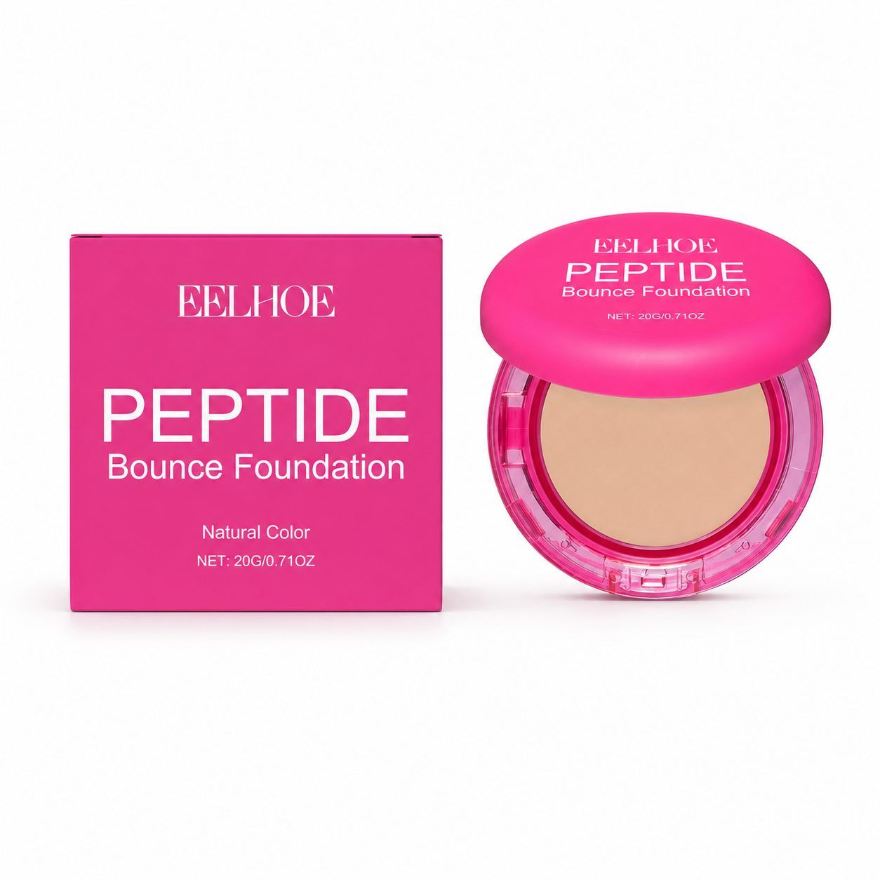 EELHOE Moisturizing Concealer Foundation Cream, Natural, 20 g photo 1