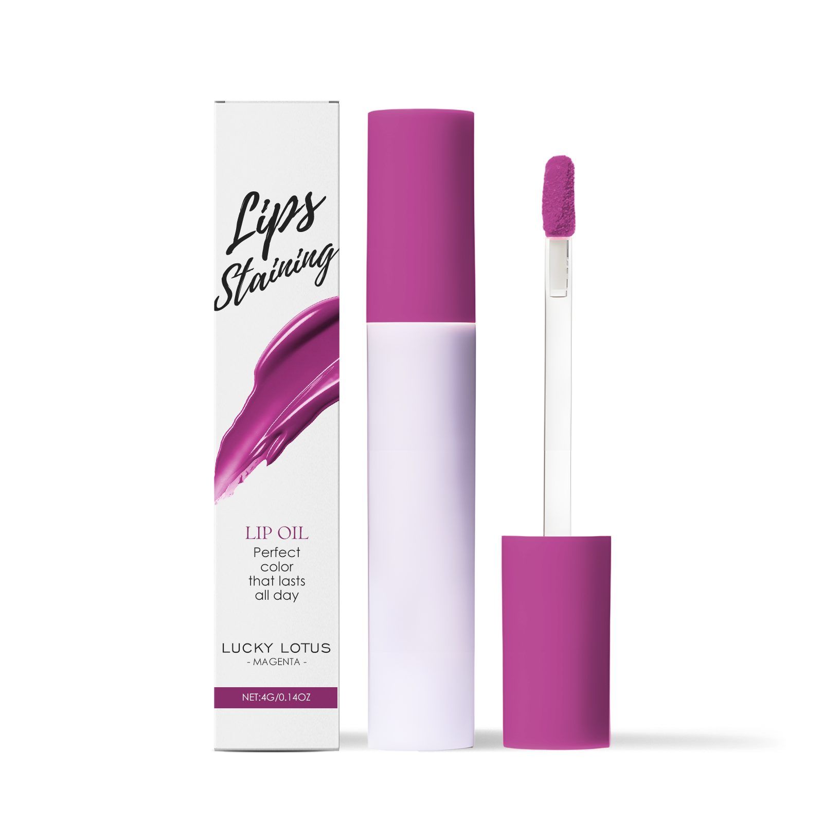 AMZ Tinted Lip Oil, Lucky Lotus, 4 g photo 7
