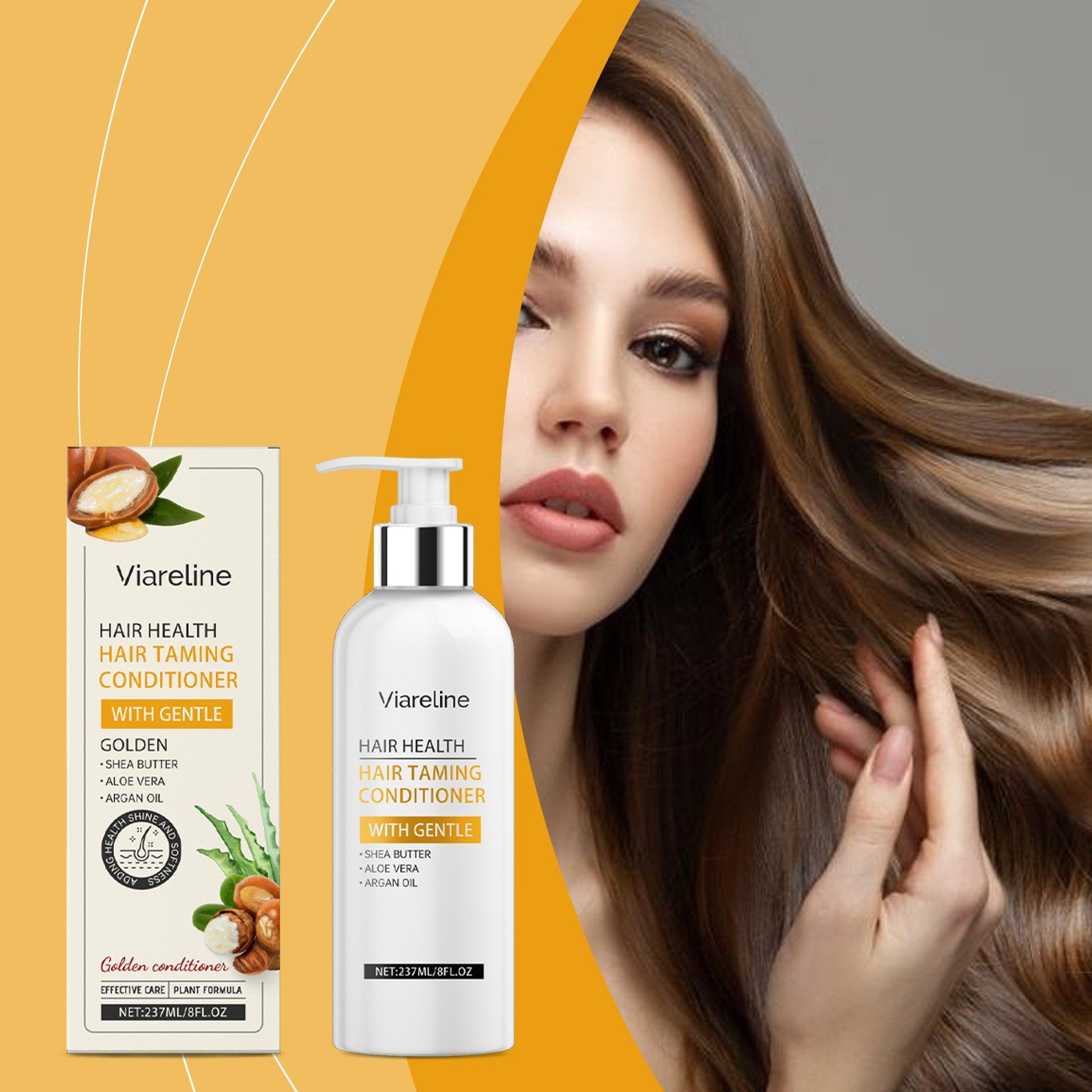 VIARELINE Argan Oil Hair Conditioner, 237 ml photo 2