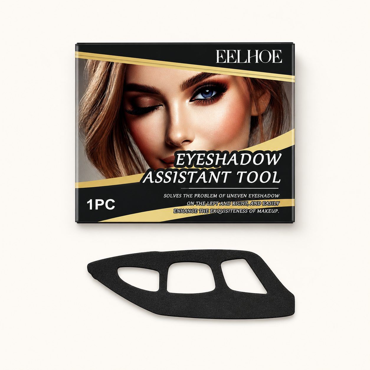 EELHOE Eye Makeup Stencil Guide Tool, 1 Pieces photo 3