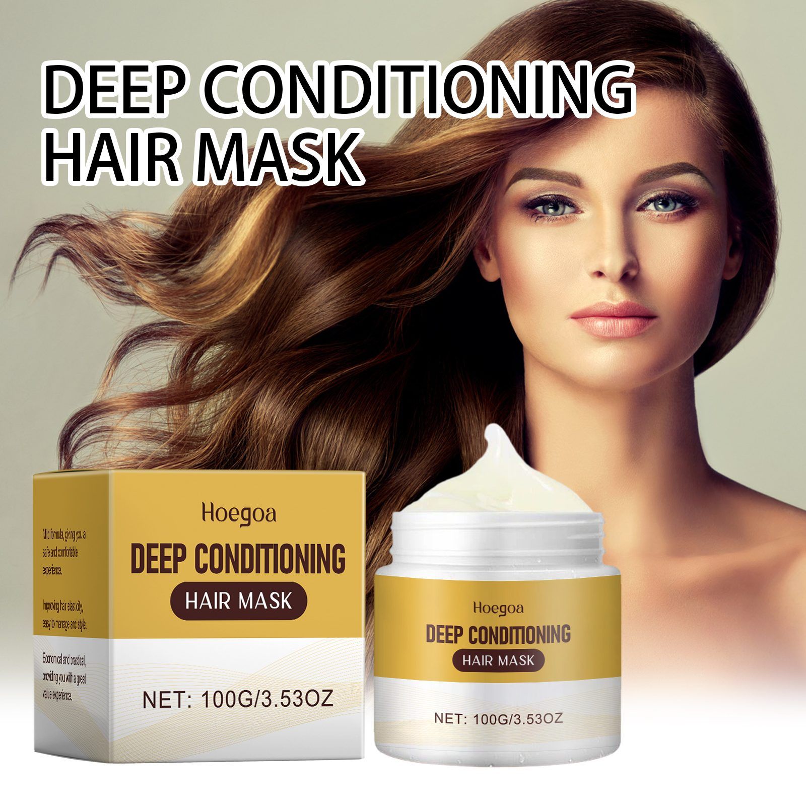 HOEGOA Moisturizing Hair Mask, 100 g photo 8