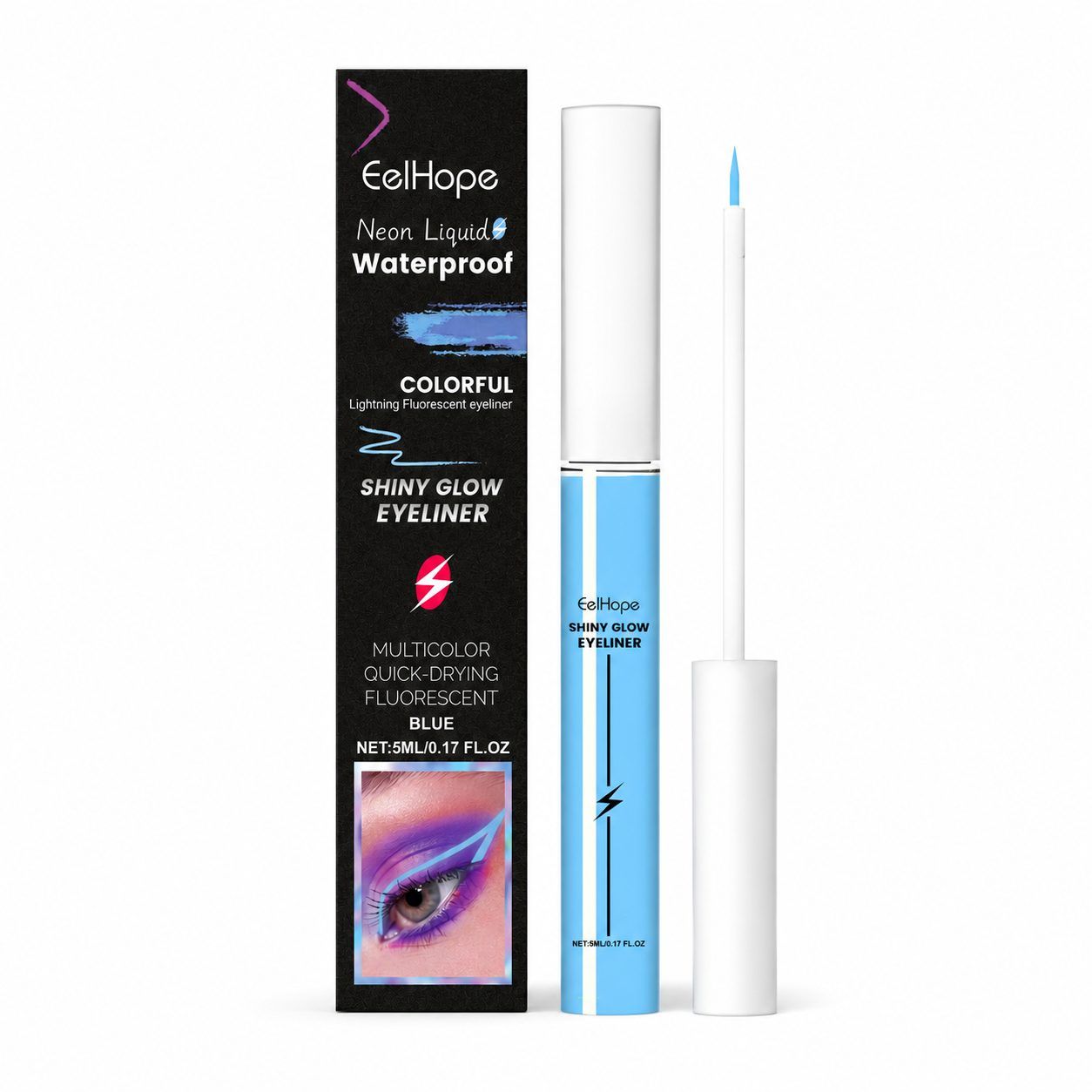 EELHOPE Liquid Eyeliner, Blue, 5 ml photo 1