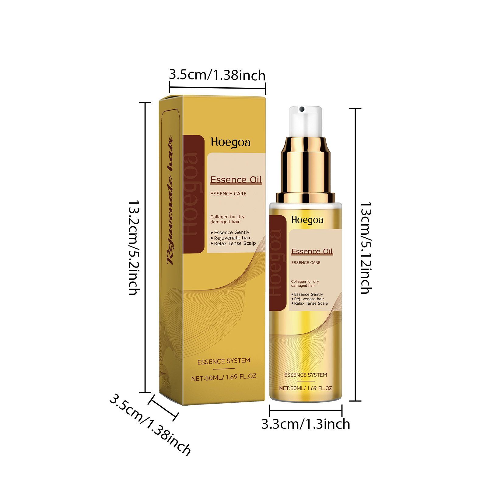 HOEGOA Botanical Hair Care Oil, 50 ml photo 3